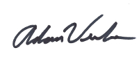 Adam Venker signature
